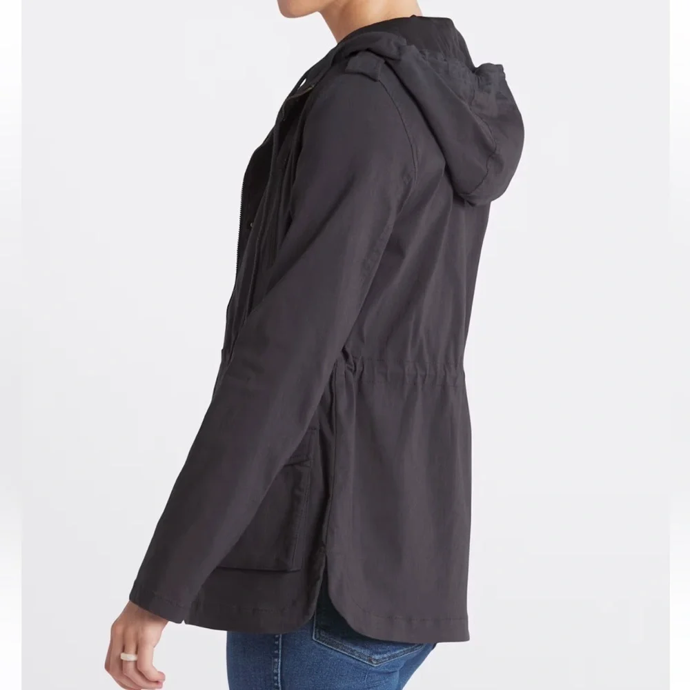 EDEN SOCIETY Holly Contrast Hood Cargo Jacket - Picture 2 of 12
